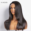 Alibonnie 13x4 Transparent lace Layered Cut Straight Wigs Butterfly Haircut Human Hair Wigs - Alibonnie