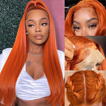 Alibonnie Ginger Color 13x6 HD Lace Straight/Body Wave Wig Parting Max Lace Wig - Alibonnie