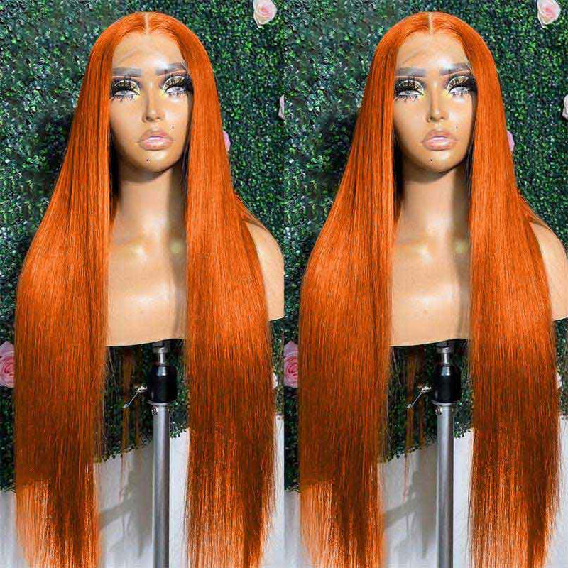 Alibonnie Ginger Color 13x6 HD Lace Straight/Body Wave Wig Parting Max Lace Wig - Alibonnie