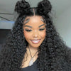 Alibonnie Upgrade Jerry Curly 360 Skin Lace Frontal Wig With Invisi - Strap Pre Everything Glueless Wig - Alibonnie