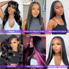 [Replaceable Wig]Alibonnie Magic Lace Wig 3 - In - 1 Replaceable Lace Closure Wig 100% Human Hair Wig - Alibonnie