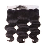 Alibonnie Transparent 13x4 Lace Frontal With 3 Bundles Body Wave Hair