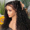 Alibonnie Natural 4C Edges Wigs Realistic Hairline Water Wave 360 Lace Wigs Human Hair - Alibonnie