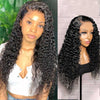 Alibonnie Pre Plucked Transparent Lace 13x4 Water Wave Human Hair Wigs With Natural Hairline - Alibonnie